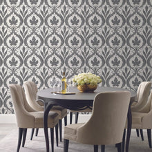 Load image into Gallery viewer, York Wallcoverings Adirondack Damask Wallpaper DM4921 wallpaper
