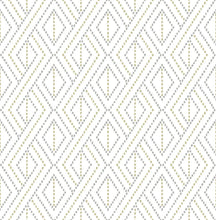 Load image into Gallery viewer, Lillian August/NextWall Argos Grey & Yellow Boho Grid LN30200 wallpaper