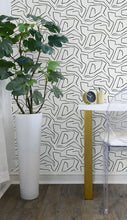 Load image into Gallery viewer, NextWall Black & White Linework Maze NW33700 wallpaper