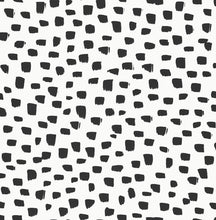 Load image into Gallery viewer, NextWall Black & White Speckled Dot NW40100 wallpaper