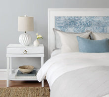 Load image into Gallery viewer, NextWall Blue & Eggshell Patchwork NW35002 wallpaper