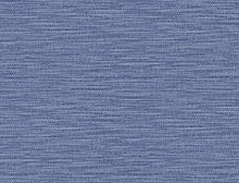 Load image into Gallery viewer, Wallquest/Lillian August Coastal Blue Faux Linen Weave LN10900 wallpaper