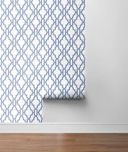 Load image into Gallery viewer, Lillian August/NextWall Coastal Lattice LN21102 wallpaper