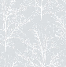 Load image into Gallery viewer, NextWall Daydream Gray Tree Branches NW36102 wallpaper