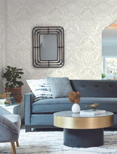 Load image into Gallery viewer, York Wallcoverings Egret Damask Wallpaper DM4997 wallpaper