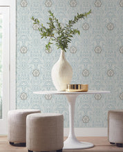 Load image into Gallery viewer, York Wallcoverings Gatsby Damask Wallpaper DM4991 wallpaper