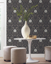 Load image into Gallery viewer, York Wallcoverings Gatsby Damask Wallpaper DM4991 wallpaper