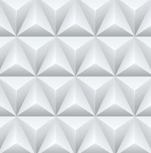 Load image into Gallery viewer, NextWall Gray Triangle Origami NW32800 wallpaper