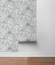 Load image into Gallery viewer, NextWall Gray & White Rise and Shine NW34308 wallpaper