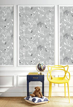 Load image into Gallery viewer, NextWall Gray & White Rise and Shine NW34308 wallpaper