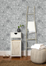 Load image into Gallery viewer, NextWall Gray & White Rise and Shine NW34308 wallpaper