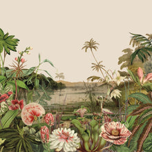 Load image into Gallery viewer, York Wallcoverings Green Floating Gardens Mural MU0262M wallpaper