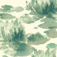 Load image into Gallery viewer, York Wallcoverings Green Water Lily Wallpaper NA0524 wallpaper