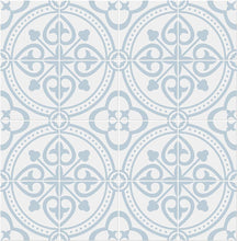 Load image into Gallery viewer, Lillian August/NextWall Hampton Blue Villa Mar Tile LN30302 wallpaper