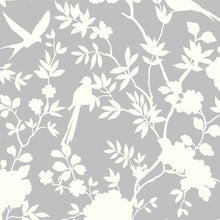 Load image into Gallery viewer, Lillian August/NextWall Harbor Mist Mono Toile LN20502 wallpaper