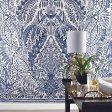 Load image into Gallery viewer, York Wallcoverings Jaipur Paisley Damas Wallpaper Mural DM4911M wallpaper