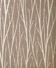 Load image into Gallery viewer, Etten Gallerie Metallic Champagne & Copper Glitter Birch Trail 2232100 wallpaper