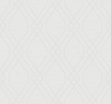 Load image into Gallery viewer, Wallquest/Seabrook Designs Metallic Pearl Diamond Geo AW73700 wallpaper