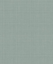 Load image into Gallery viewer, Etten Gallerie Metallic Sea Green Crosshatch Linen 2231900 wallpaper