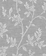Load image into Gallery viewer, Etten Gallerie Metallic Silver & Glass Beads Leaf Trail 2231100 wallpaper