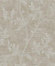 Load image into Gallery viewer, Etten Gallerie Metallic Taupe & Glass Beads Leaf Trail 2231100 wallpaper