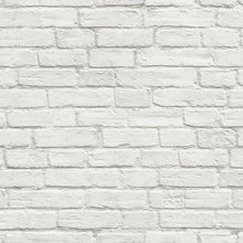 Load image into Gallery viewer, NextWall Off-White Vintage White Brick AX10800 wallpaper