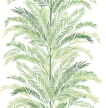 Load image into Gallery viewer, Lillian August/NextWall Paradise Green Keana Palm LN30102 wallpaper