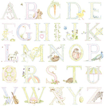 Load image into Gallery viewer, Seabrook Designs Pastel Alphabet DA62001 wallpaper