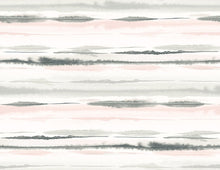 Load image into Gallery viewer, Lillian August/NextWall Pink Sunset Horizon Stripe LN20601 wallpaper