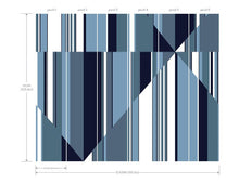 Load image into Gallery viewer, York Wallcoverings Pinwheel Stripe Mural MU0242M wallpaper
