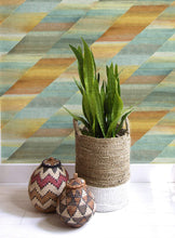 Load image into Gallery viewer, Wallquest/Seabrook Designs Rainbow Diagonals RY30300 wallpaper