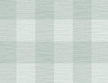 Load image into Gallery viewer, Wallquest/Lillian August Sea Glass Rugby Gingham LN10802 wallpaper