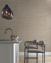 Load image into Gallery viewer, York Wallcoverings Silver/Beige Metallic Jute Wallpaper CO2090 wallpaper