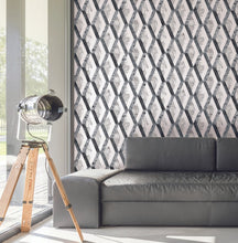 Load image into Gallery viewer, York Wallcoverings Statuary Diamond Inlay Peel and Stick Wallpaper PSW1116RL wallpaper
