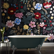 Load image into Gallery viewer, York Wallcoverings Strawberry Fields Mural Peel and Stick Wallpaper PSW1333M wallpaper