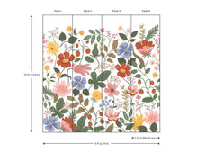 Load image into Gallery viewer, York Wallcoverings Strawberry Fields Mural Peel and Stick Wallpaper PSW1333M wallpaper