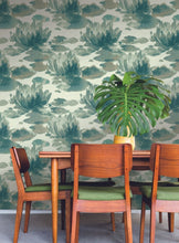Load image into Gallery viewer, York Wallcoverings Water Lily Wallpaper NA0524 wallpaper