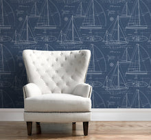 Load image into Gallery viewer, NextWall Yacht Club NW32902 wallpaper