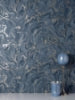 Load image into Gallery viewer, Suave Navy Marble Wallpaper FD43055
