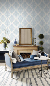 Wallquest/Lillian August Antigua Damask LN10400 wallpaper