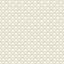 Load image into Gallery viewer, York Wallcoverings Beige Stacked Scallops Wallpaper MK1150 wallpaper
