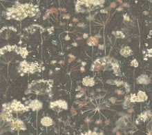 Load image into Gallery viewer, York Wallcoverings Black Botanical Fantasy Wallpaper NA0540 wallpaper