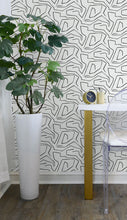 Load image into Gallery viewer, NextWall Black &amp; White Linework Maze NW33700 wallpaper