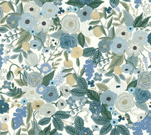 Load image into Gallery viewer, York Wallcoverings Blue Garden Party Peel and Stick Wallpaper PSW1199RL wallpaper