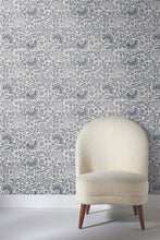 Load image into Gallery viewer, York Wallcoverings Blue/Gray Fontaine Wallpaper CH1440 wallpaper