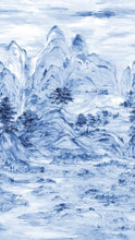 Load image into Gallery viewer, York Wallcoverings Blue Misty Mountain Mural AF6597M wallpaper