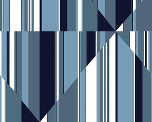 York Wallcoverings Blue Pinwheel Stripe Mural MU0242M wallpaper