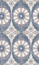 Load image into Gallery viewer, York Wallcoverings Blue Savarin Wallpaper CH1408 wallpaper