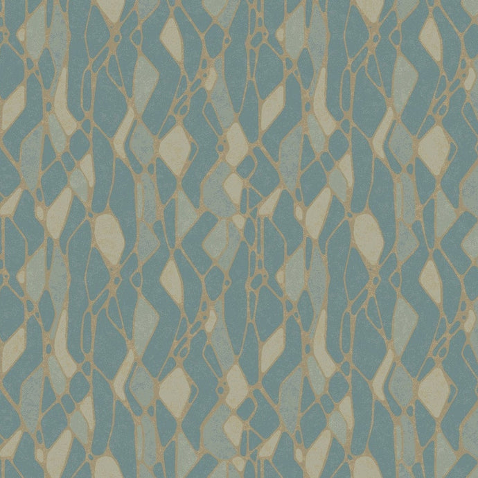 York Wallcoverings Blue Stained Glass Wallpaper NA0508 wallpaper