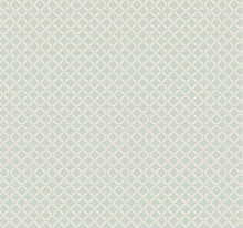 Load image into Gallery viewer, York Wallcoverings Blue/Taupe Diamond Gate Wallpaper GR6001 wallpaper